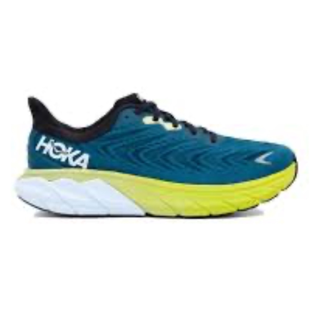Men's Hoka Arahi 6, size 10.5,  blue/green